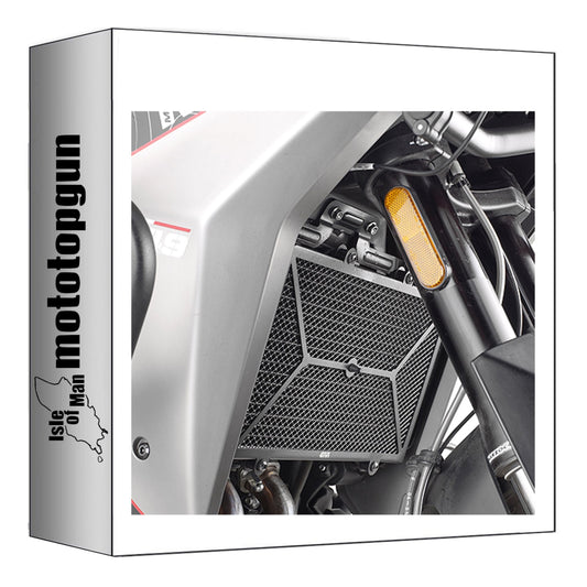 GIVI PROTEZIONE RADIATORE ACCIAIO NERO PR9350 COMPATIBILE CON MOTO MORINI X-CAPE 649 21/24
