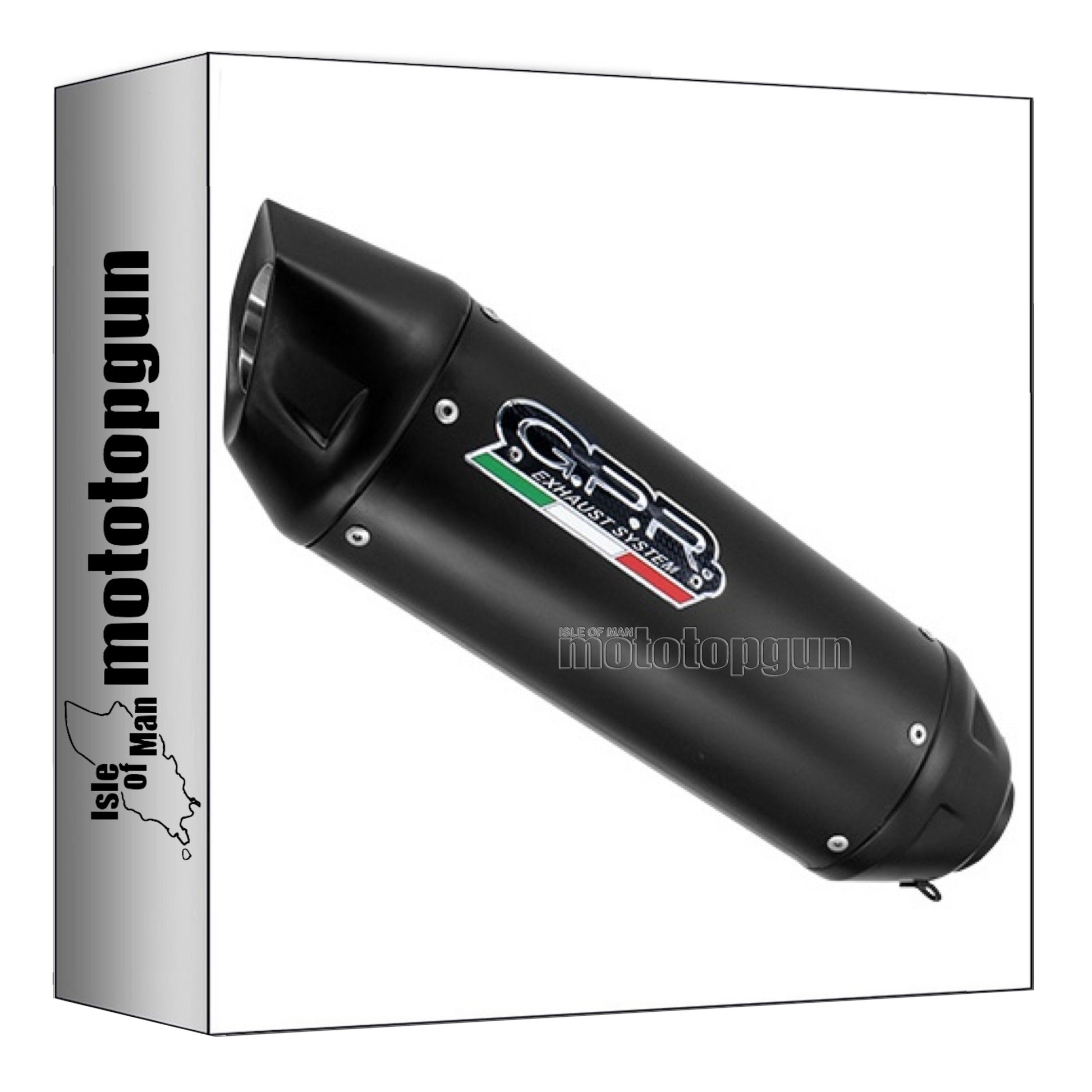 GPR Z.16.RACEDB.FXSC SCARICO RACE DB FURORE-X SCOOTER NERO PER ZONTES D 350 23/25