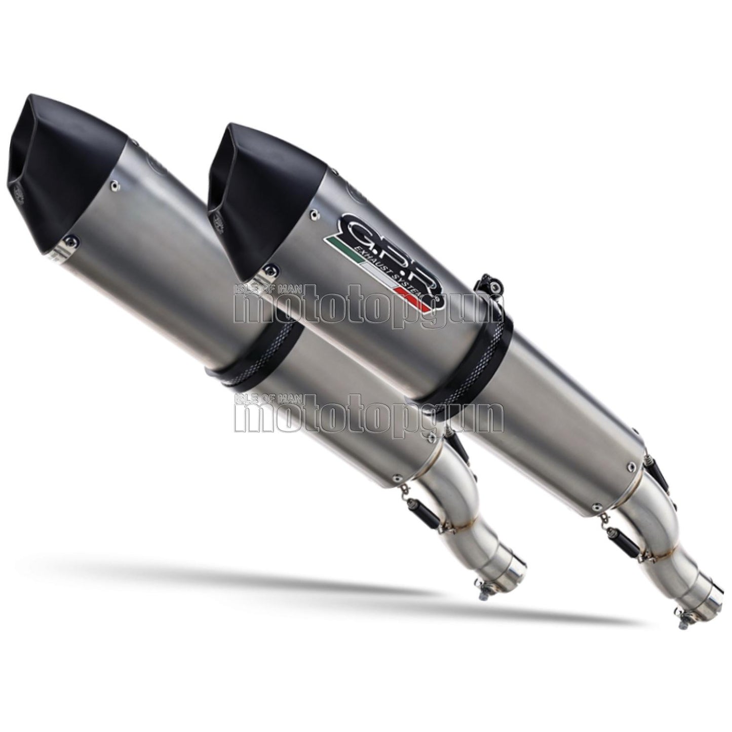 SCARICO GPR RACING DOPPIO TERMINALE TITANIO GPE ANNIVERSARY , DB-KILLER NON INCLUSO , K.159.GPAN.TO COMPATIBILE CON KAWASAKI Z 1000 SX 11/16
