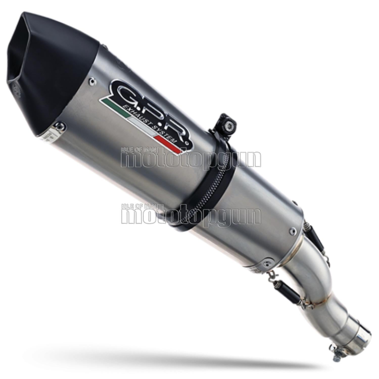 SCARICO GPR RACING TITANIO GPE ANNIVERSARY , DB-KILLER NON INCLUSO , KT.81.RACE.GPAN.TO COMPATIBILE CON KTM RC 125 17/20