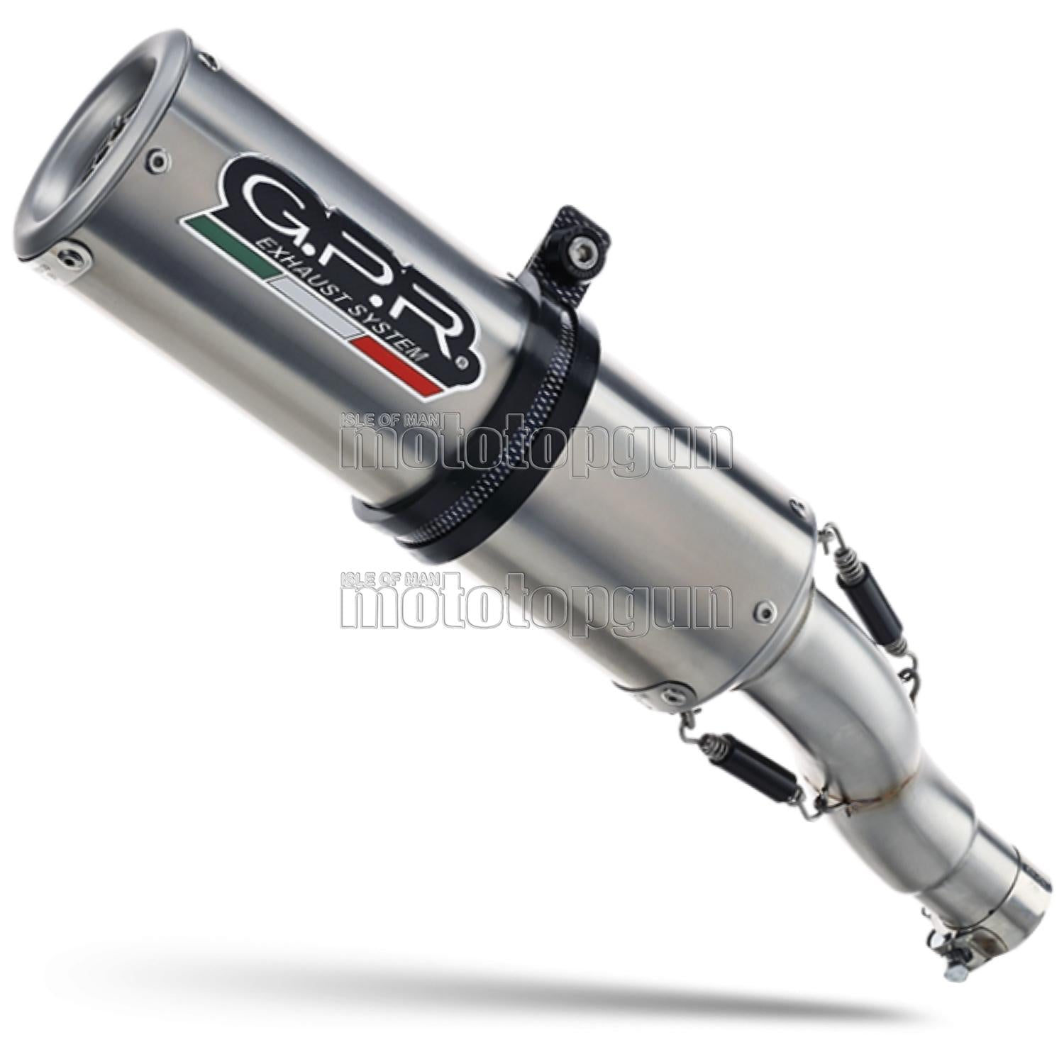 SCARICO GPR RACING ACCIAIO M3 , DB-KILLER NON INCLUSO , KT.208.RACE.M3.INOX COMPATIBILE CON KTM DUKE 390 21/23