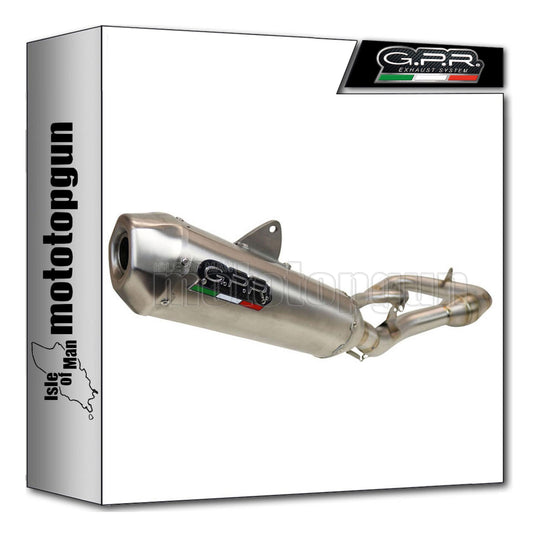 GPR PNT.MX.72.1.FS.FTT SCARICO COMPLETO FIM PENTACROSS TITANIO PER KTM EXC-F 450 24/25