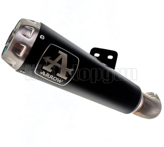 SCARICO COMPLETO OMOLOGATO CATALIZZATO ARROW PRO-RACE IN NICHROM NERO CON FONDELLO IN INOX COMPATIBILE CON HONDA CBR 650 R 19/22