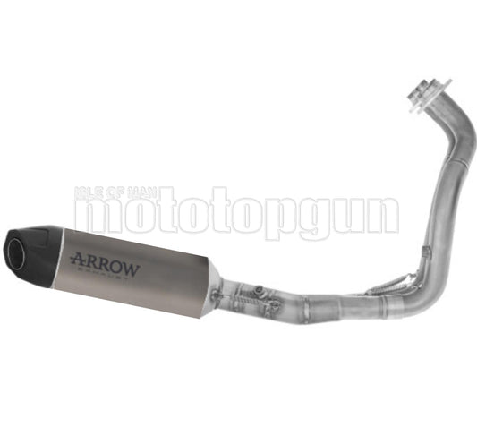 SCARICO COMPLETO RACE ICON TITANIO FONDELLO CARBY COMPATIBILE CON YAMAHA TRACER 7 / GT E5+ 2025