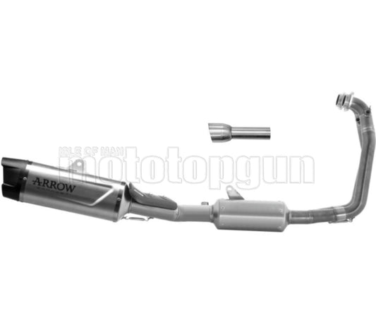 ARROW SCARICO COMPLETO RACE INDY-RACE EVO TITANIO FONDELLO CARBY COMPATIBILE CON APRILIA RS 660 25/26
