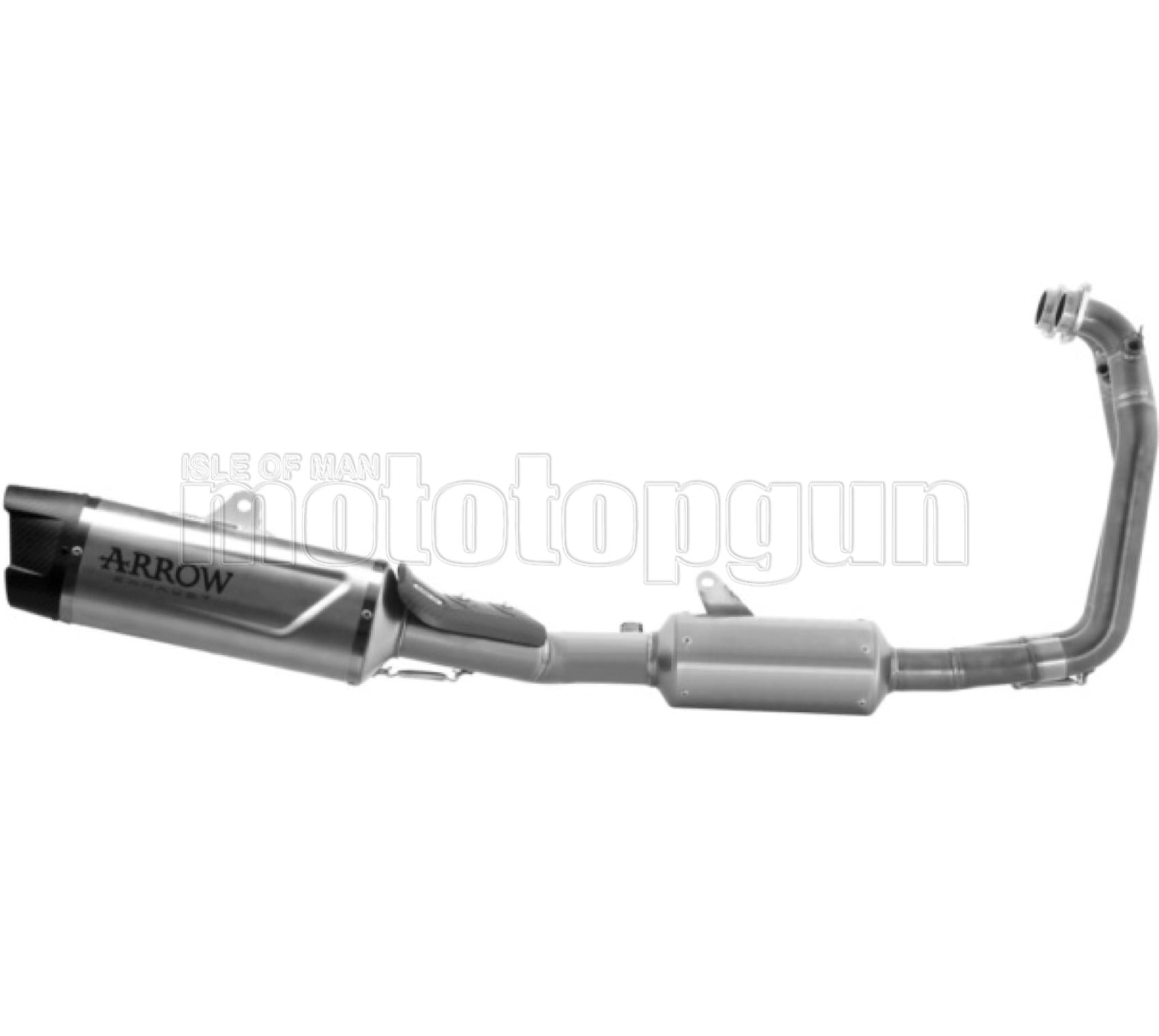 ARROW SCARICO COMPLETO RACE INDY-RACE EVO TITANIO FONDELLO CARBY COMPATIBILE CON APRILIA RS 660 25/26