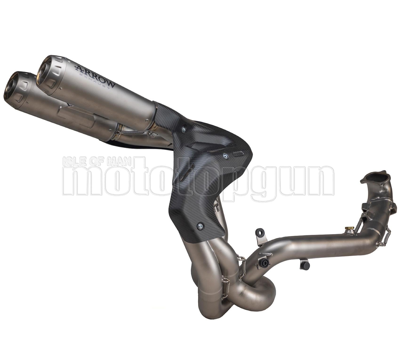 SCARICO COMPLETO OMOLOGATO CATALIZZATO ARROW PRO-RACE IN TITANIO CON COPPA IN TITANIO COMPATIBILE CON DUCATI PANIGALE 955 V2 20/24