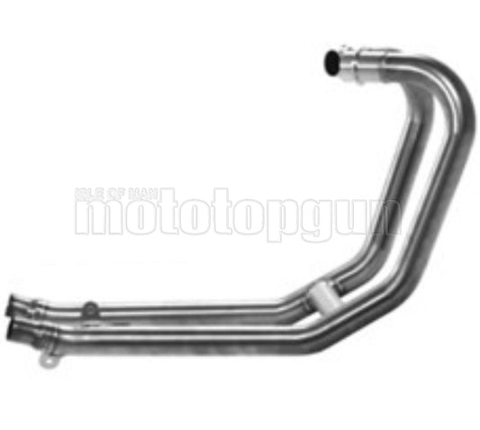 SCARICO COMPLETO OMOLOGATO CATALIZZATO ARROW IN INOX COMPATIBILE CON TRIUMPH THRUXTON 1200 16/20