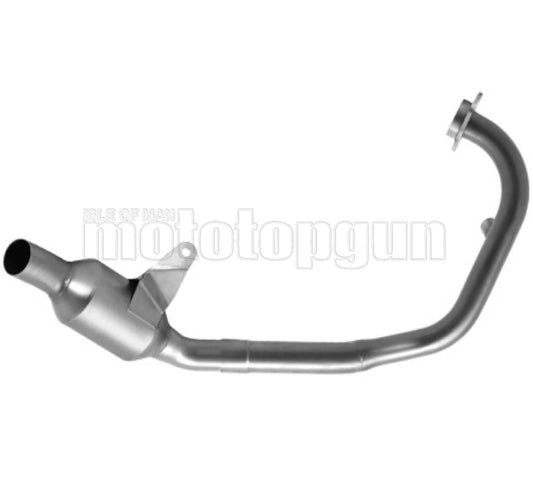 SCARICO COMPLETO OMOLOGATO OPEN ARROW IN INOX COMPATIBILE CON KTM DUKE 125 21/23