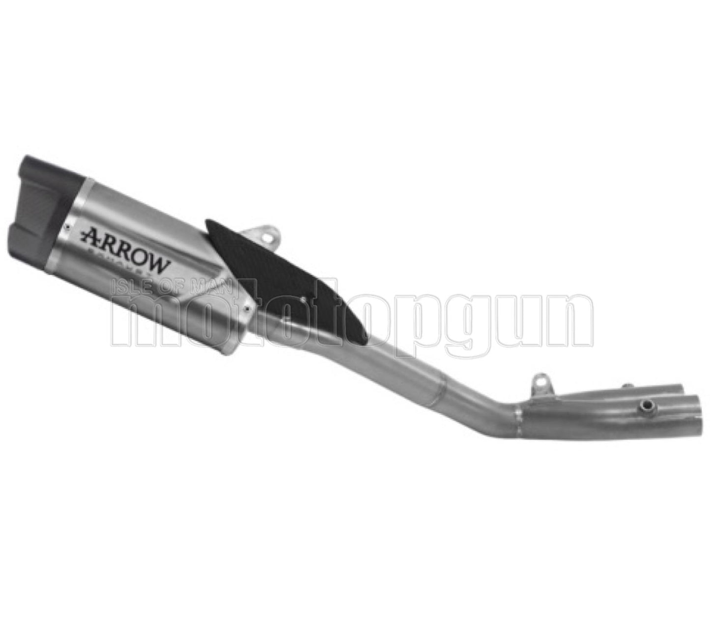 SCARICO COMPLETO OMOLOGATO CATALIZZATO ARROW INDY-RACE EVO IN TITANIO CON FONDELLO IN CARBY COMPATIBILE CON HONDA MT10 MT-10 22/24