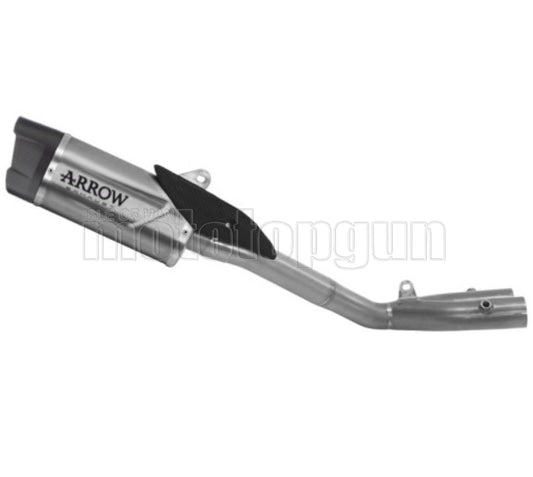 SCARICO COMPLETO OMOLOGATO CATALIZZATO ARROW INDY-RACE EVO IN TITANIO CON FONDELLO IN CARBY COMPATIBILE CON HONDA MT10 MT-10 22/24