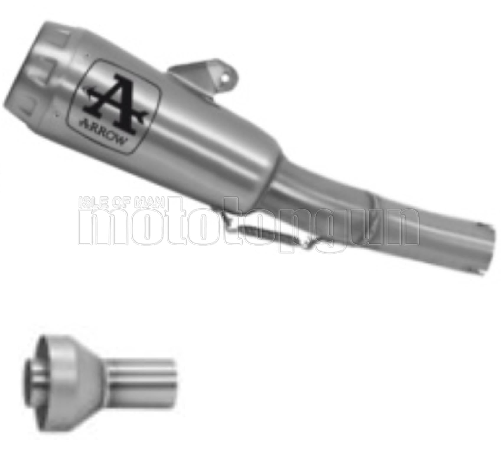 ARROW SCARICO RACE + DBKILLER PRO-RACE TITANIO FONDELLO TITANIO COMPATIBILE CON HONDA CB 500 F 16/18