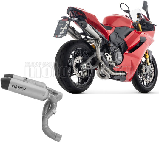 SCARICO RACE TITANIO COMPATIBILE CON DUCATI PANIGALE V2 / S E5+ 2025