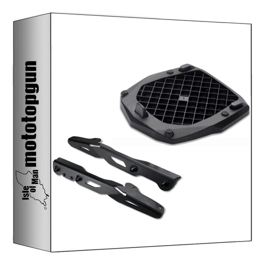 GIVI ATTACCO POSTERIORE PER BAULETTO MONOKEY + ATACCO COMPATIBILE CON TRIUMPH SPEED TWIN 1200 19/20