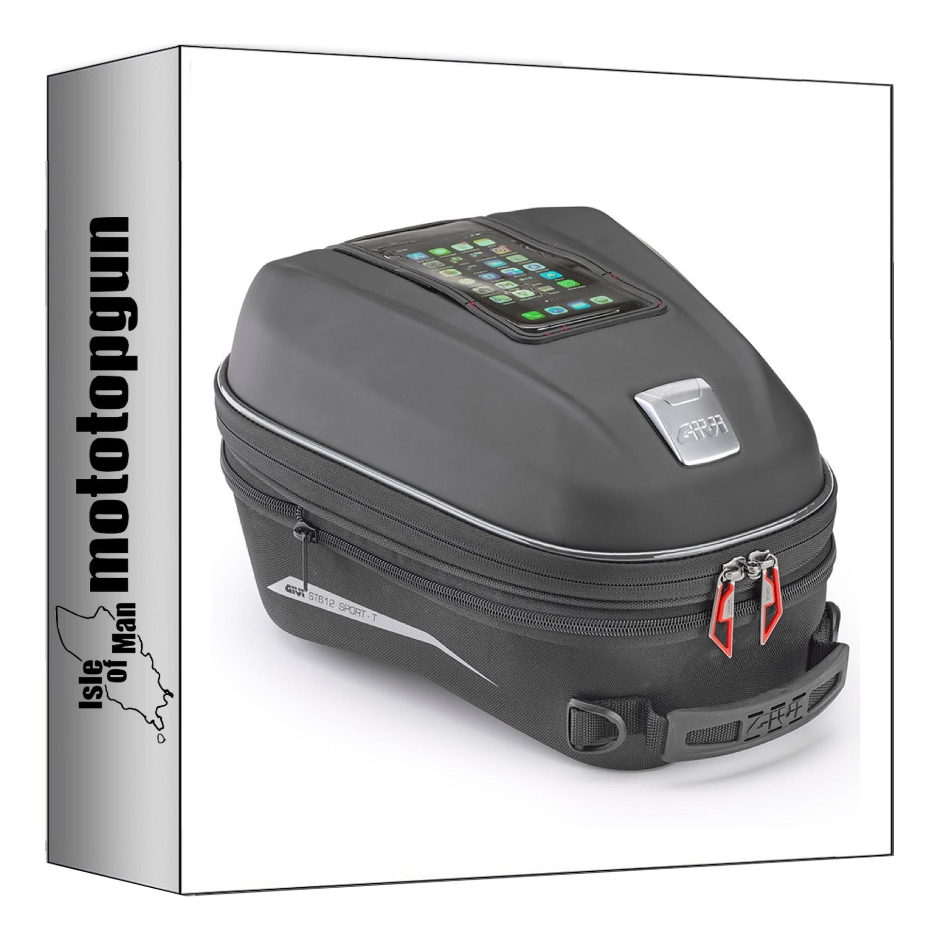 GIVI BORSA ST612+ SERBATOIO TANKLOCK NERO 15 LT + ATACCO COMPATIBILE CON KTM 1390 SUPER DUKE R 2024