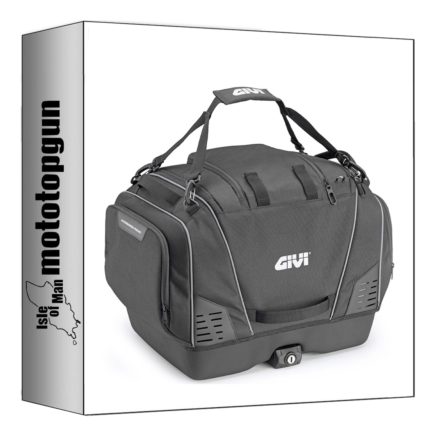 GIVI BORSA T525 TRASPORTO ANIMALI MONOKEY 33 LT + ATACCO COMPATIBILE CON KAWASAKI Z 650 17/19