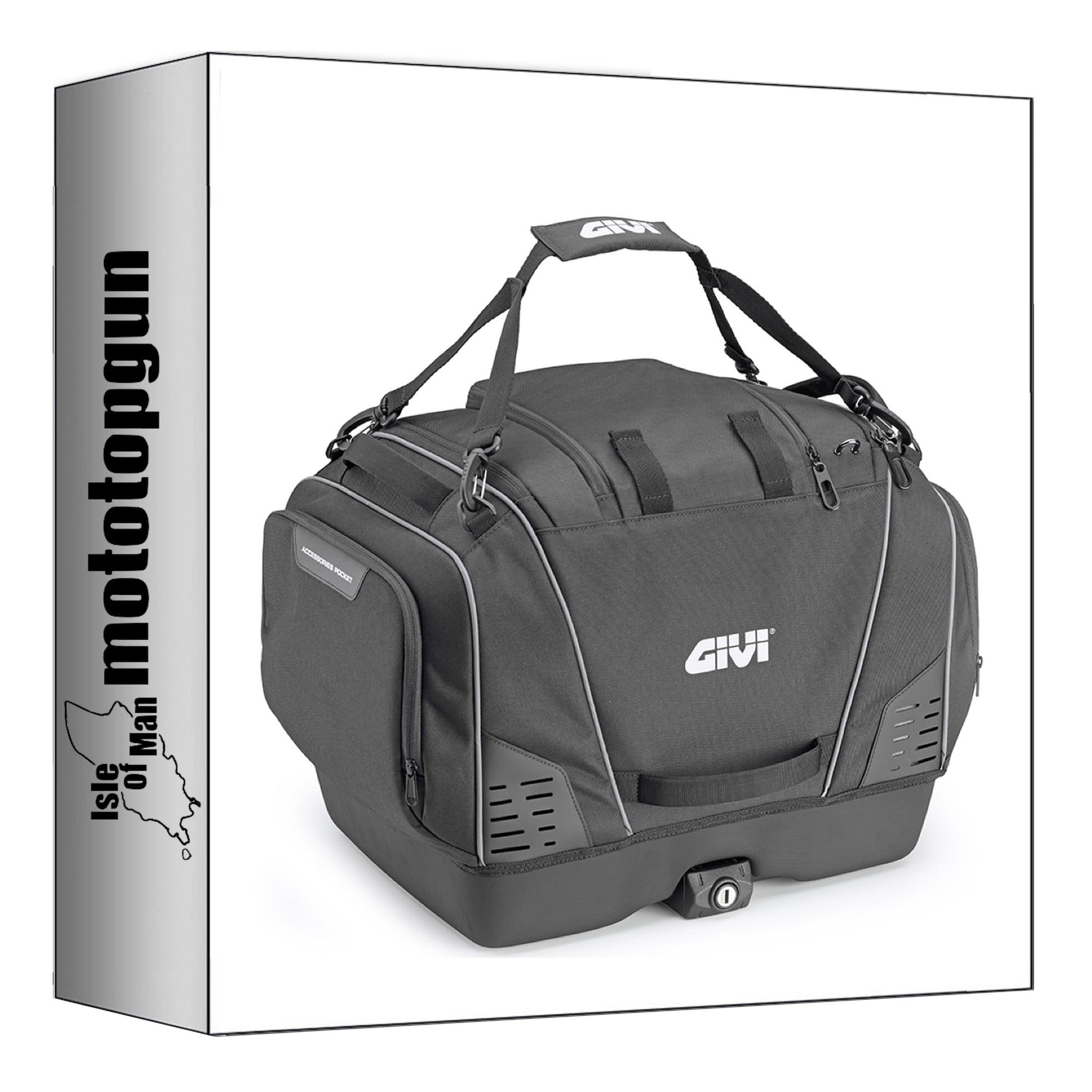 GIVI BORSA T525 TRASPORTO ANIMALI MONOKEY 33 LT + ATACCO COMPATIBILE CON BMW R 1200 RT 05/13