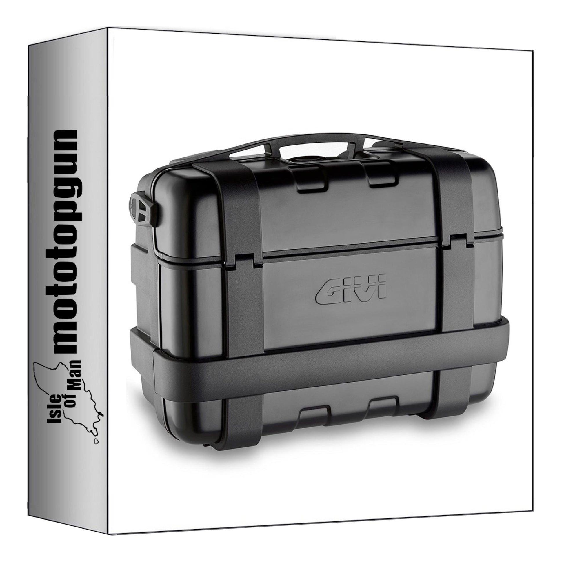 GIVI BAULETTO MONOKEY TREKKER ALLUMINIO NERO 33 LT 6KG + ATACCO COMPATIBILE CON YAMAHA FJR 1300 13/20
