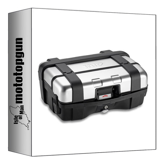 GIVI BAULETTO TRK33N MONOKEY TREKKER ALLUMINIO 33 LT + ATACCO COMPATIBILE CON DUCATI MULTISTRADA 1200 10/12