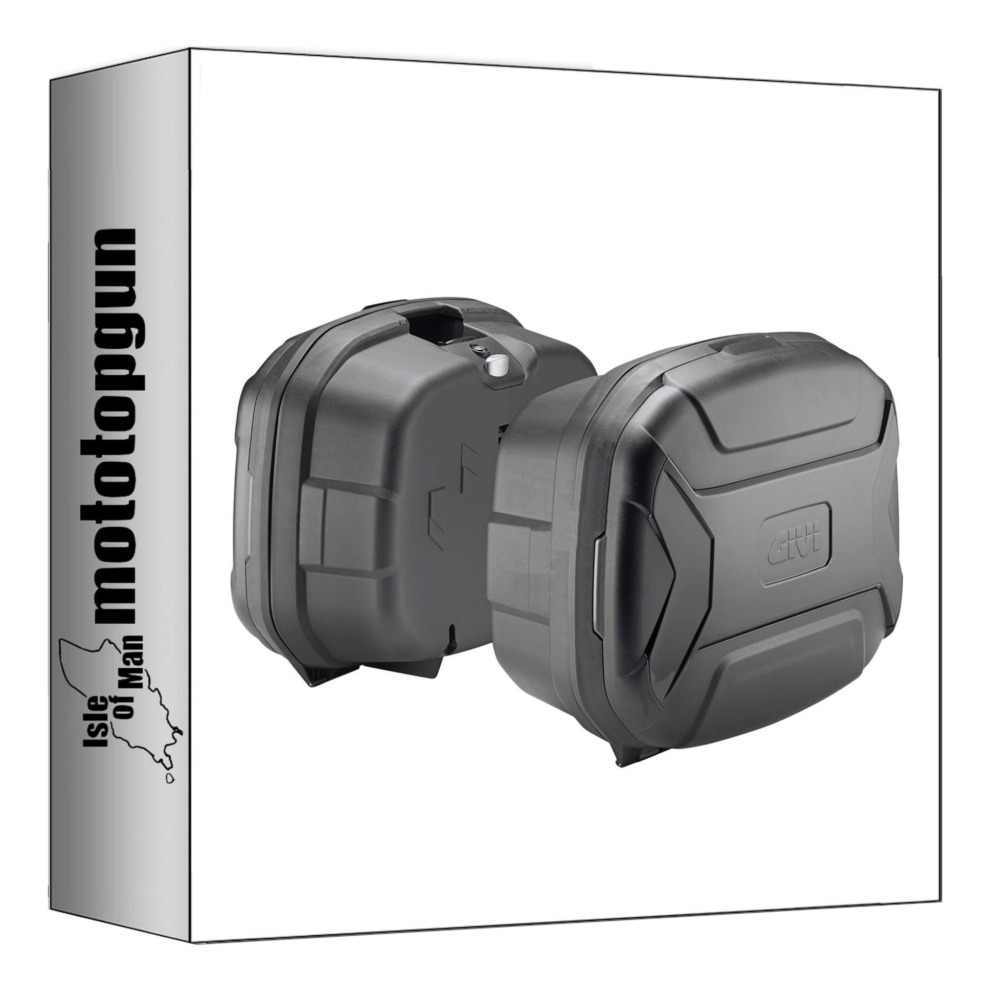 GIVI VALIGIE LATERALI TRK35BBPACK2 MONOKEY TREKKER LITE NERO 70 LT + ATACCO COMPATIBILE CON KAWASAKI VERSYS 650 22/24