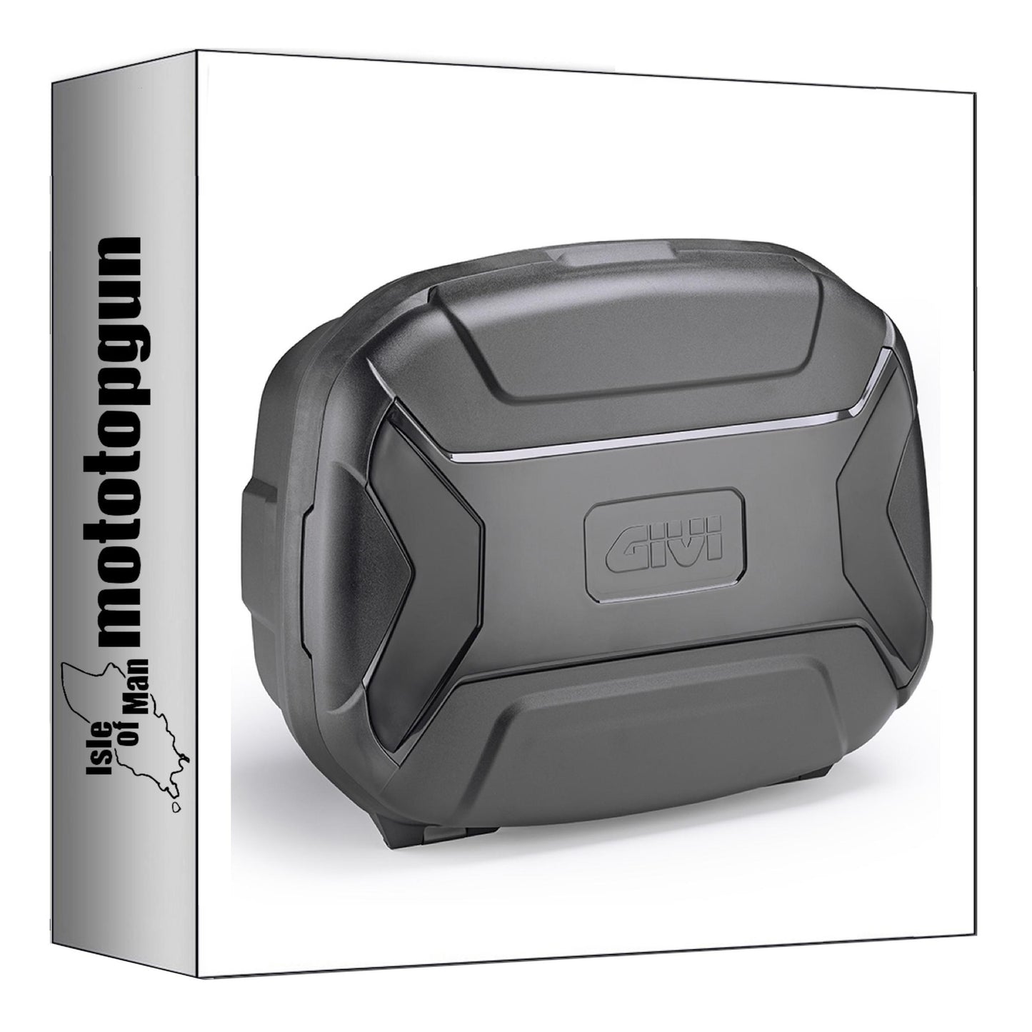 GIVI BAULETTO MONOKEY TREKKER LITE NERO 35 LT 6KG + ATACCO COMPATIBILE CON KAWASAKI VERSYS 1000 17/18