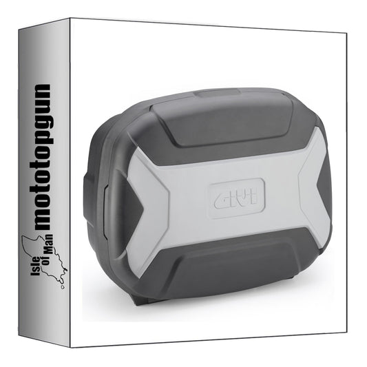 GIVI BAULETTO MONOKEY TREKKER LITE GRIGIO 35 LT PER PORTAPACCHI ORIGINALE + ATACCO COMPATIBILE CON BMW R 1100 RT 96/00