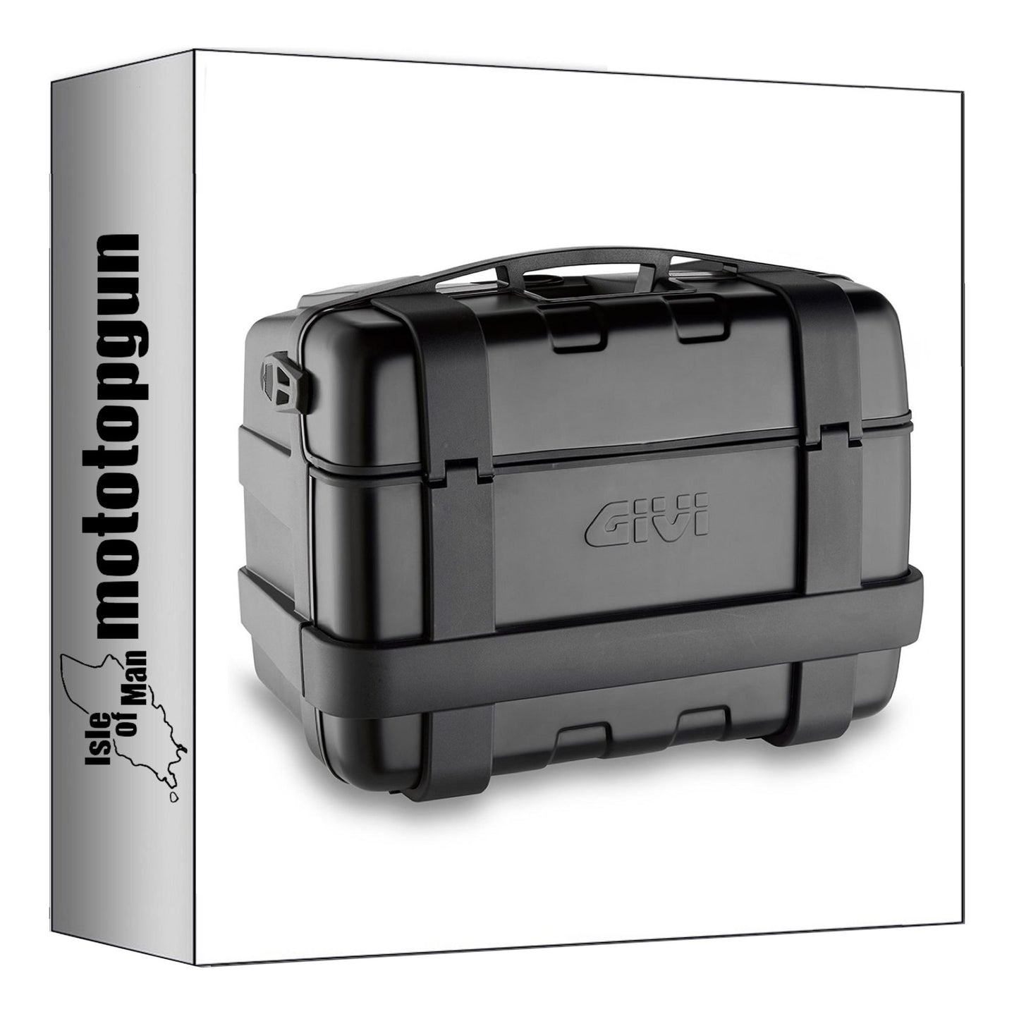 GIVI BAULETTO TRK46B MONOKEY TREKKER ALLUMINIO NERO 46 LT + ATACCO COMPATIBILE CON YAMAHA XJR 1200 95/98