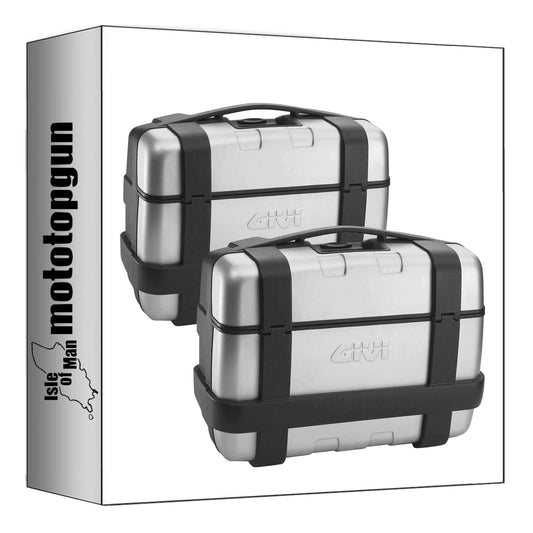 GIVI VALIGIE LATERALI TRK46PACK2 MONOKEY TREKKER 92 LT + ATACCO COMPATIBILE CON SUZUKI GSX S 1000 GX 2024