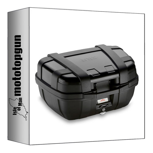 GIVI BAULETTO MONOKEY TREKKER ALLUMINIO NERO 52 LT 6KG + ATACCO COMPATIBILE CON HONDA NT1100 22/24