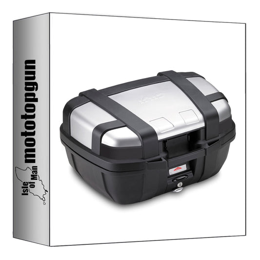 GIVI BAULETTO TRK52N MONOKEY TREKKER ALLUMINIO 52 LT + ATACCO COMPATIBILE CON YAMAHA MT-03 MT03 660 06/14
