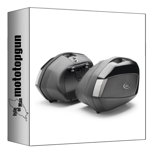 GIVI VALIGIE LATERALI V35NT MONOKEY SIDE NERO TECH 70 LT + ATACCO COMPATIBILE CON SUZUKI GSF 650 BANDIT / S K7-K8 07/11
