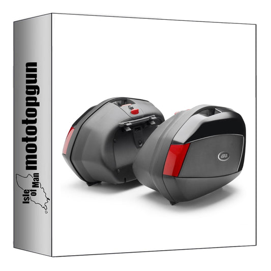 GIVI VALIGIE LATERALI V35N MONOKEY SIDE NERO 70 LT + ATACCO COMPATIBILE CON HONDA CB 500 X 17/18