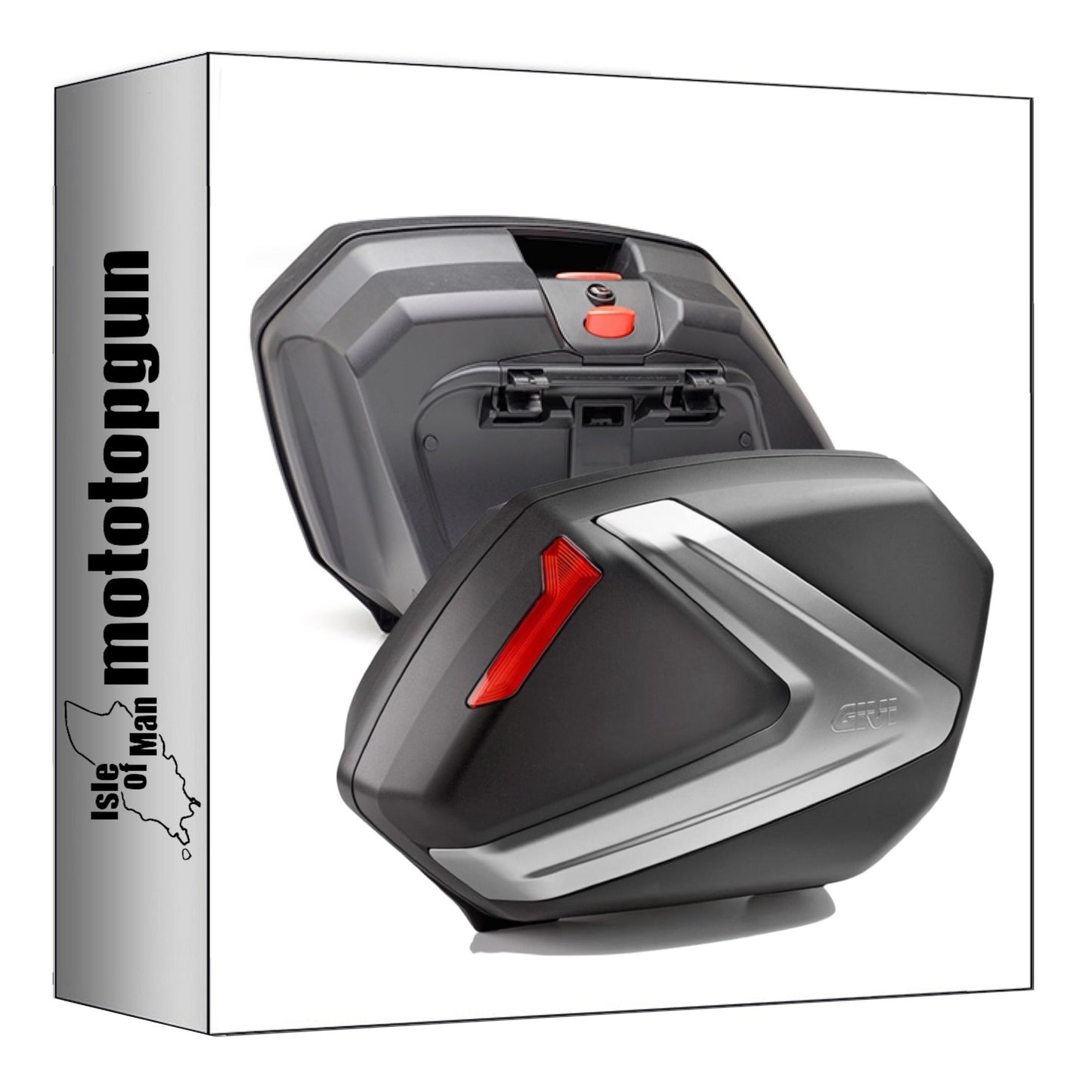 GIVI VALIGIE LATERALI V37N MONOKEY SIDE ARGENTO 74 LT + ATACCO PER SUZUKI GSF 1250 BANDIT / S 07/11