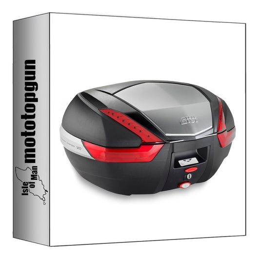 GIVI BAULETTO MONOKEY ALLUMINIO 47 LT PER PORTAPACCHI ORIGINALE + ATACCO COMPATIBILE CON BMW F 850 GS 21/23