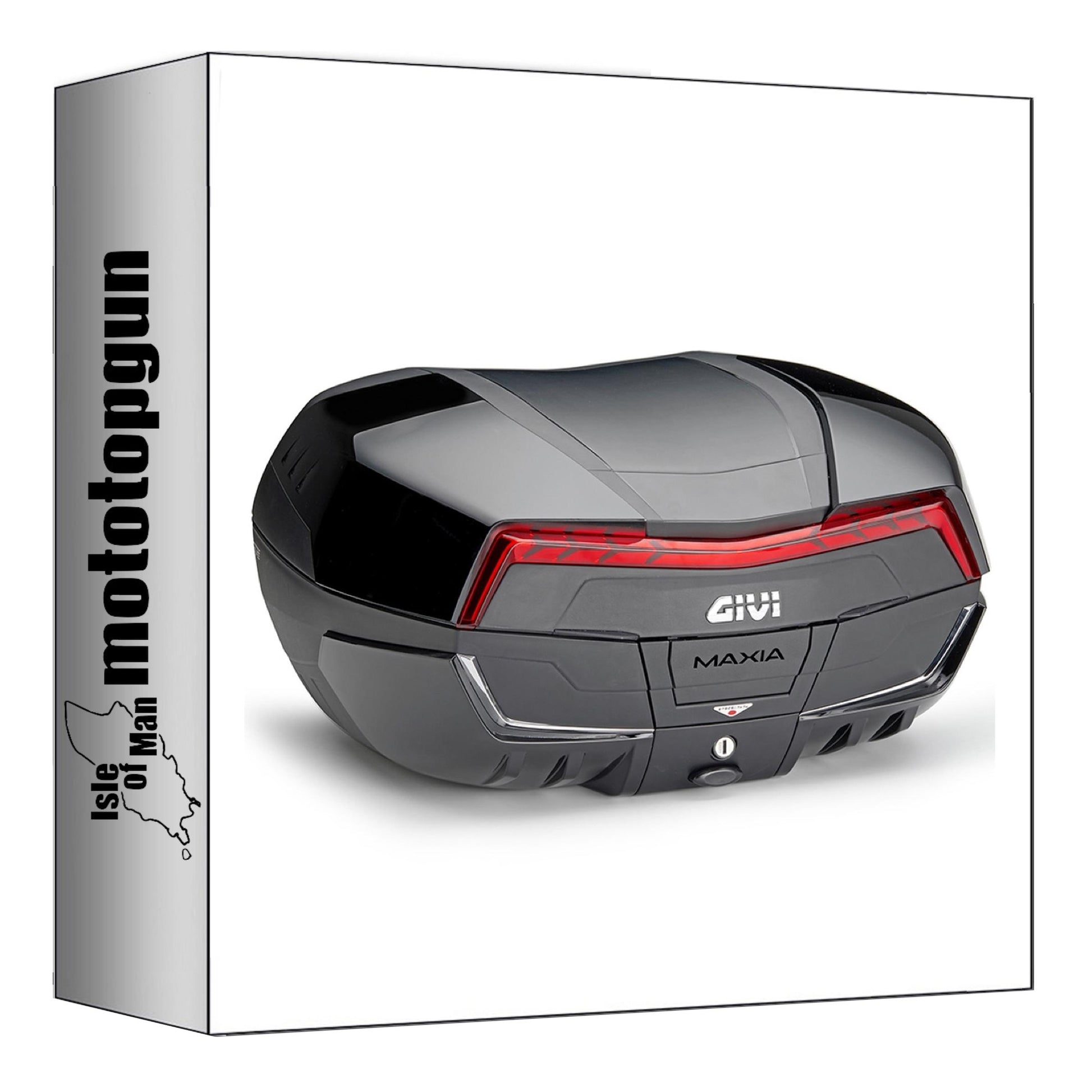 GIVI BAULETTO V58NNB MONOKEY MAXIA 5 NERO 58 LT + ATACCO COMPATIBILE CON CFMOTO 700 MT 2024