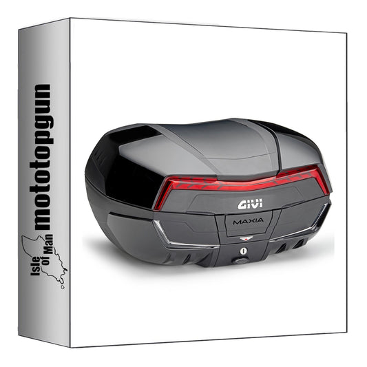 GIVI BAULETTO MONOKEY MAXIA 5 NERO 58 LT 6KG + ATACCO COMPATIBILE CON SUZUKI V-STROM 1050 DE 2023