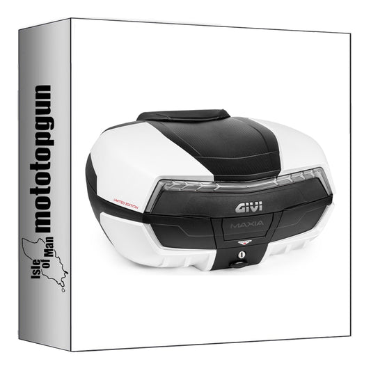 GIVI BAULETTO V58WLTD MONOKEY MAXIA 5 PERLA 58 LT + ATACCO COMPATIBILE CON HONDA CB 500 X 19/23