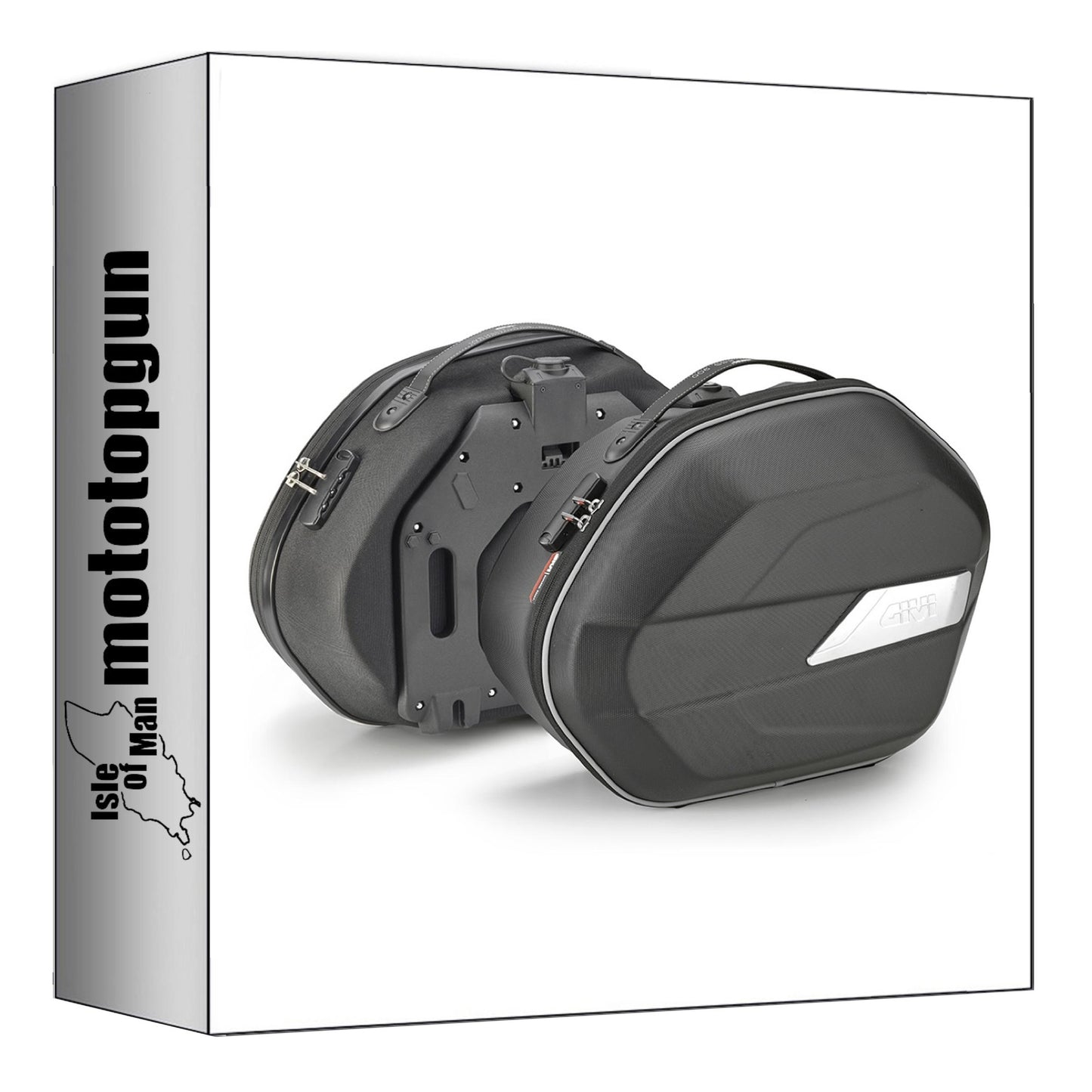 GIVI BORSE LATERALI WL900B MONOKEY NERO 50 LT + ATACCO COMPATIBILE CON SUZUKI GSX S 1000 GX 2024