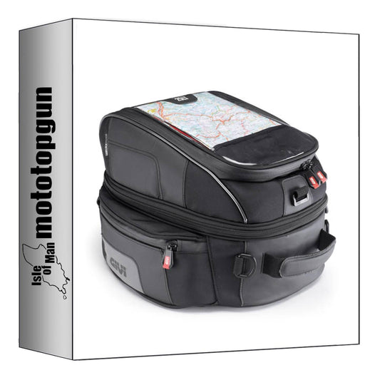 GIVI BORSA XS306Y SERBATOIO TANKLOCK NERO 25 LT + ATACCO COMPATIBILE CON HONDA VFR 800 VTEC 02/11