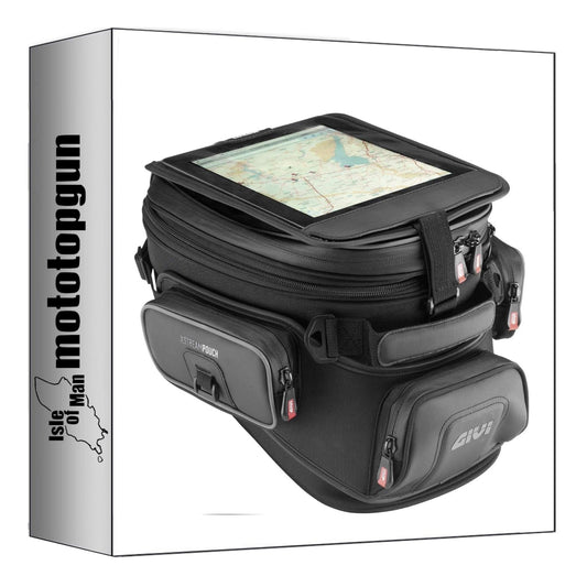 GIVI BORSA XS308Y SERBATOIO TANKLOCK NERO 20 LT + ATACCO COMPATIBILE CON YAMAHA MT-09 MT09 2024